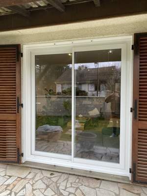 Pose volets PVC Alu Dhuizon